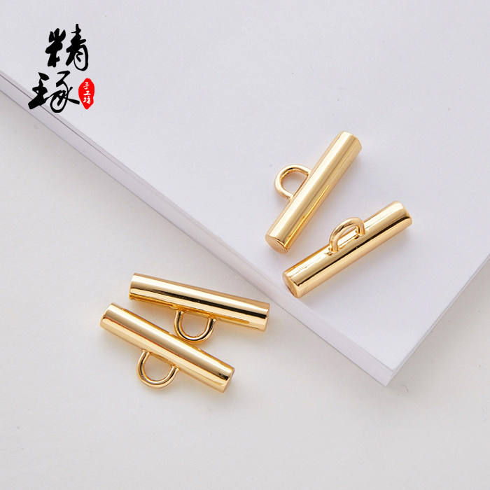 箱包五金配件 t字扣 棍式扣 ot扣一字扣 横杠 杠头卡扣 包链扣