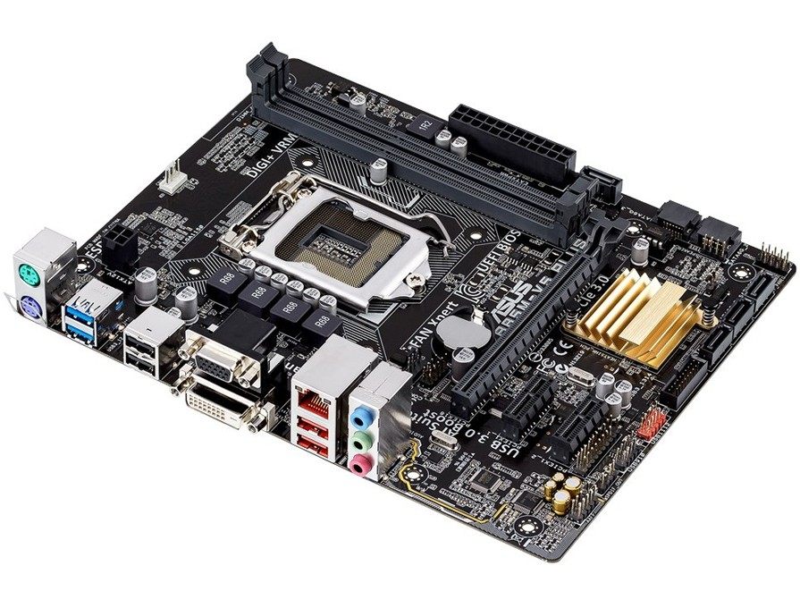 华硕b85m-v5 plus lga1150 ddr3主板 小板 集成显卡超h81