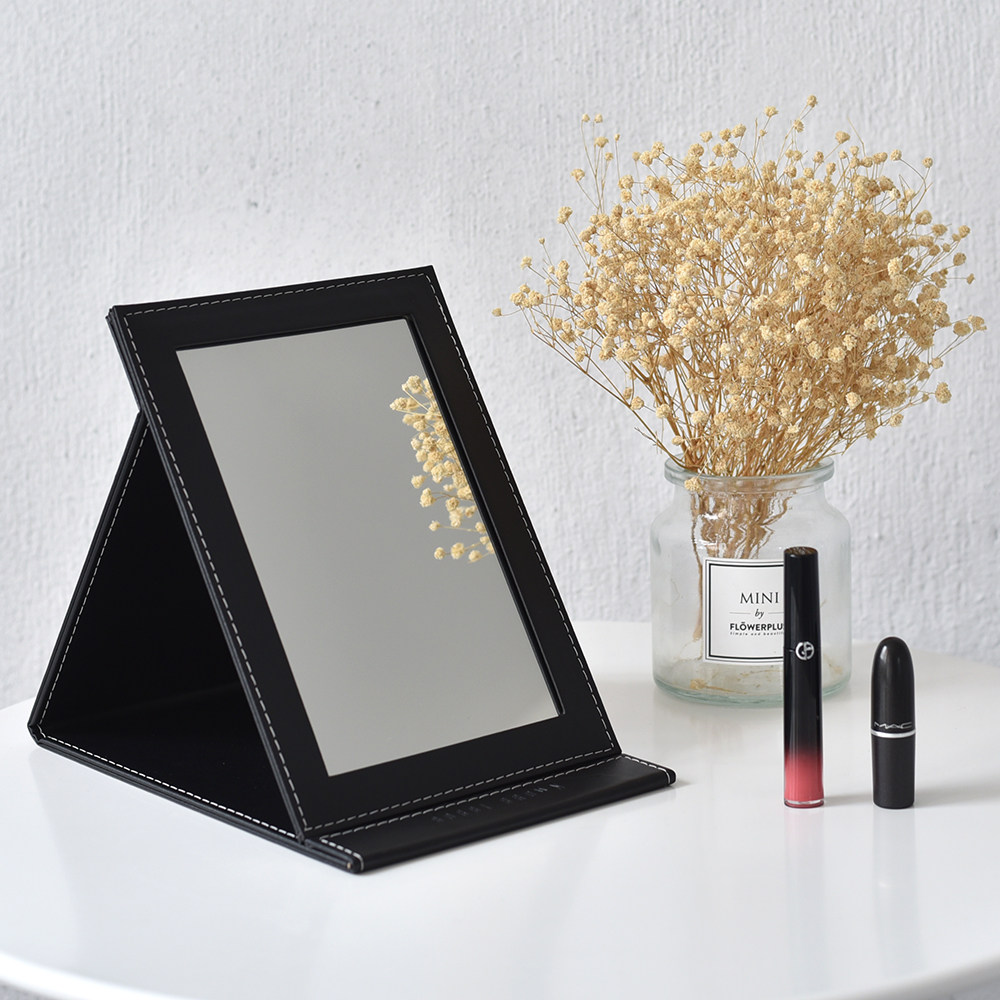 镜子便携 翻盖 折叠