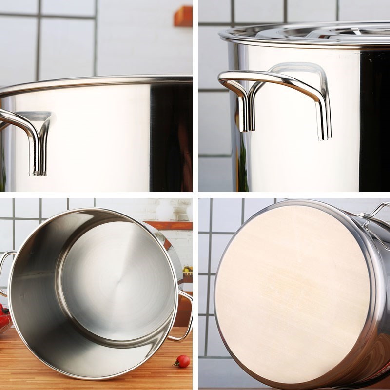 豆浆圆桶食堂耐用桶饭桶不锈钢圆筒45装汤桶卤菜大桶煮粥烧自助餐