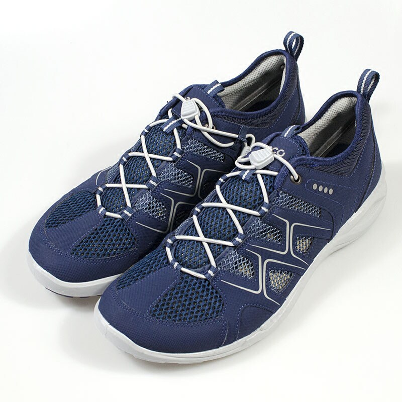 热销爱步男鞋 运动鞋_夏款ecco爱步热酷 懒人鞋带 户外运动网面透气