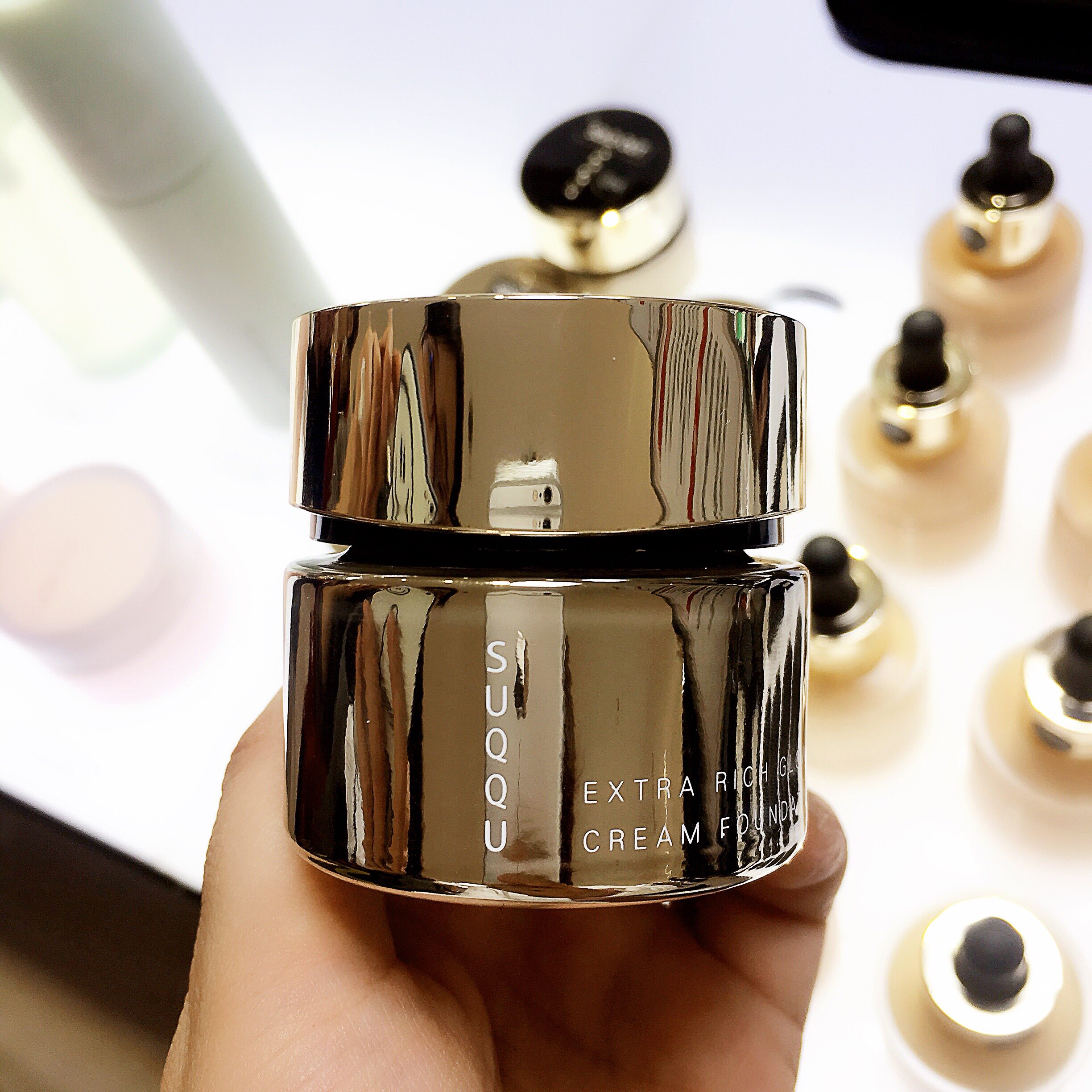 suqqu奶油粉底霜 2018新款新版记忆塑形粉霜遮瑕101优惠券