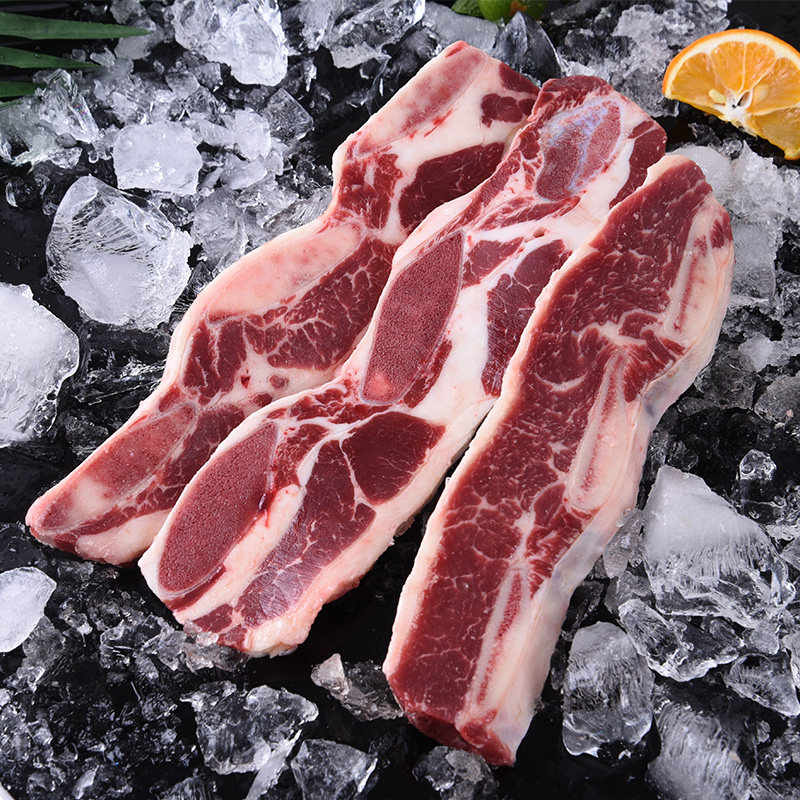 安格斯牛仔骨_安格斯雪花带骨牛仔骨1片约150g 购5片顺丰包邮江浙沪送