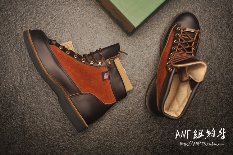 美产danner丹娜30445防水gtx工装靴vibram大底