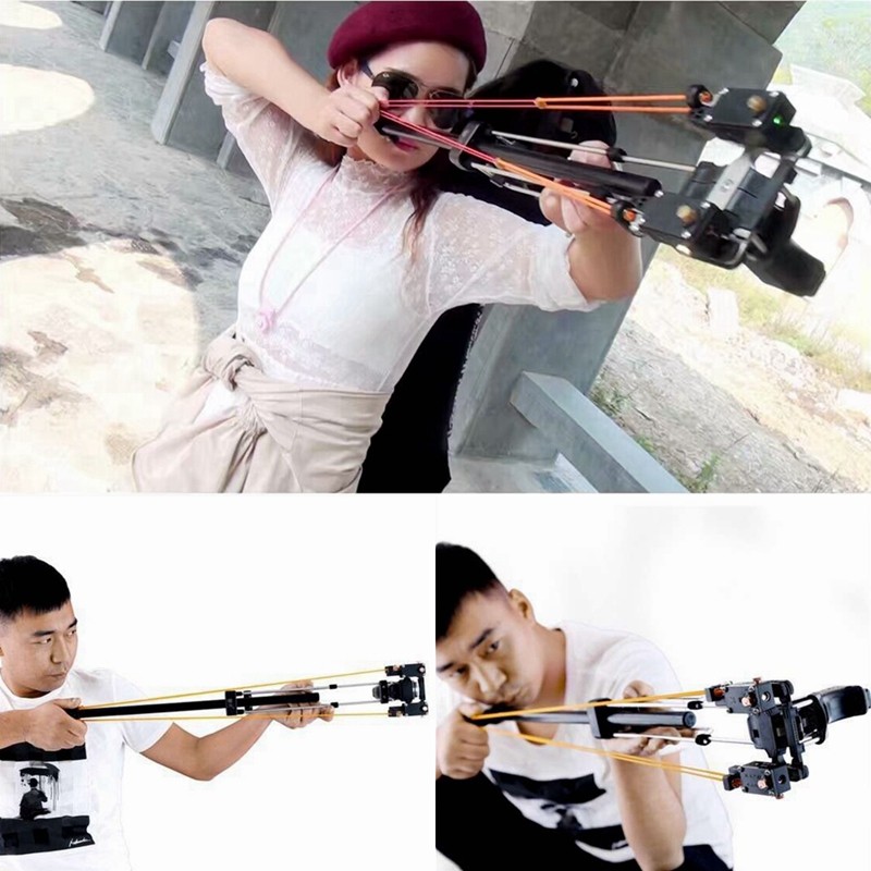 警犬弹弓高准度户外红外线弹工激光重弓气步狙打专用器枪鸟 ￥268.
