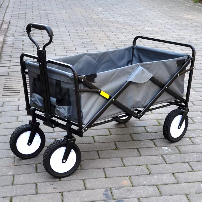一折折叠手推车便携拉货 家用四轮