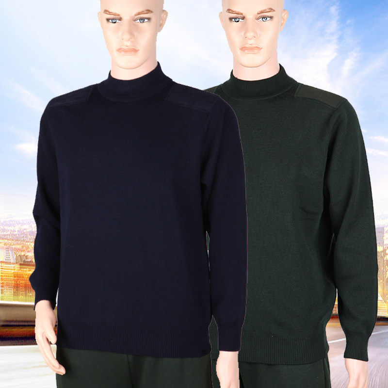 热销羊毛衫男加厚_正品07式圆领毛衣军官陆校尉羊毛衫套头07海毛衣