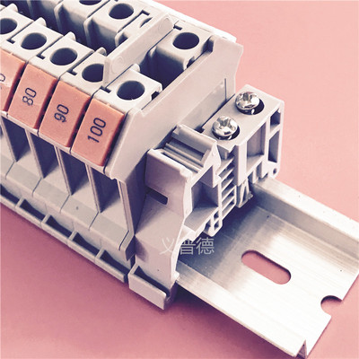 量大价优 接线端子配件 d-uk4/10终端档板片 隔板片uk-3/16n端板