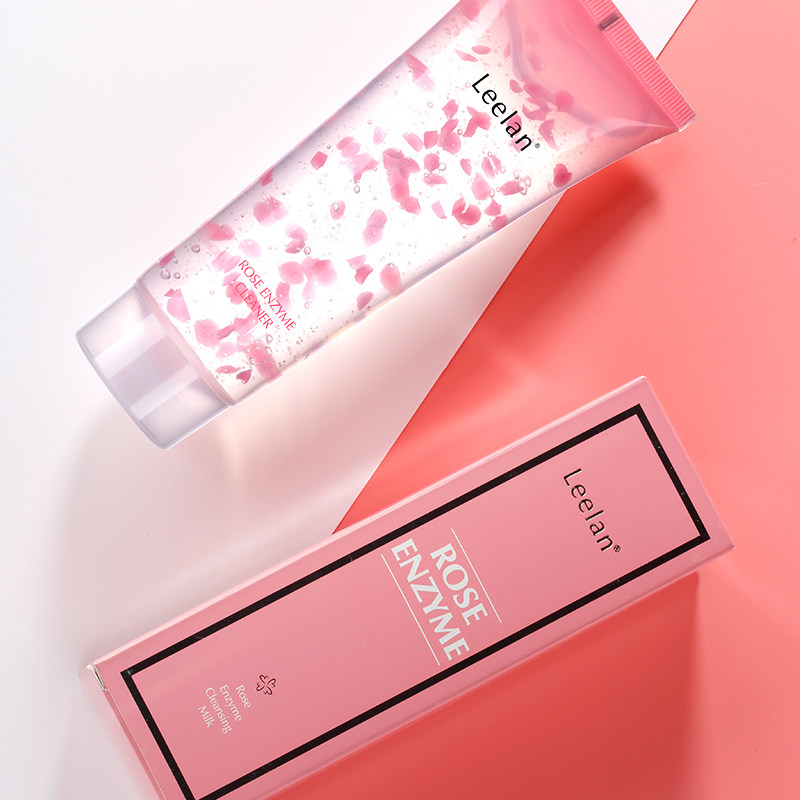 俪兰玫瑰酵素臻粹洁面乳深层清洁收缩毛孔温和