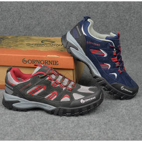 人气橡胶防滑透气系带毛皮减震包裹支撑phylon户外休闲鞋