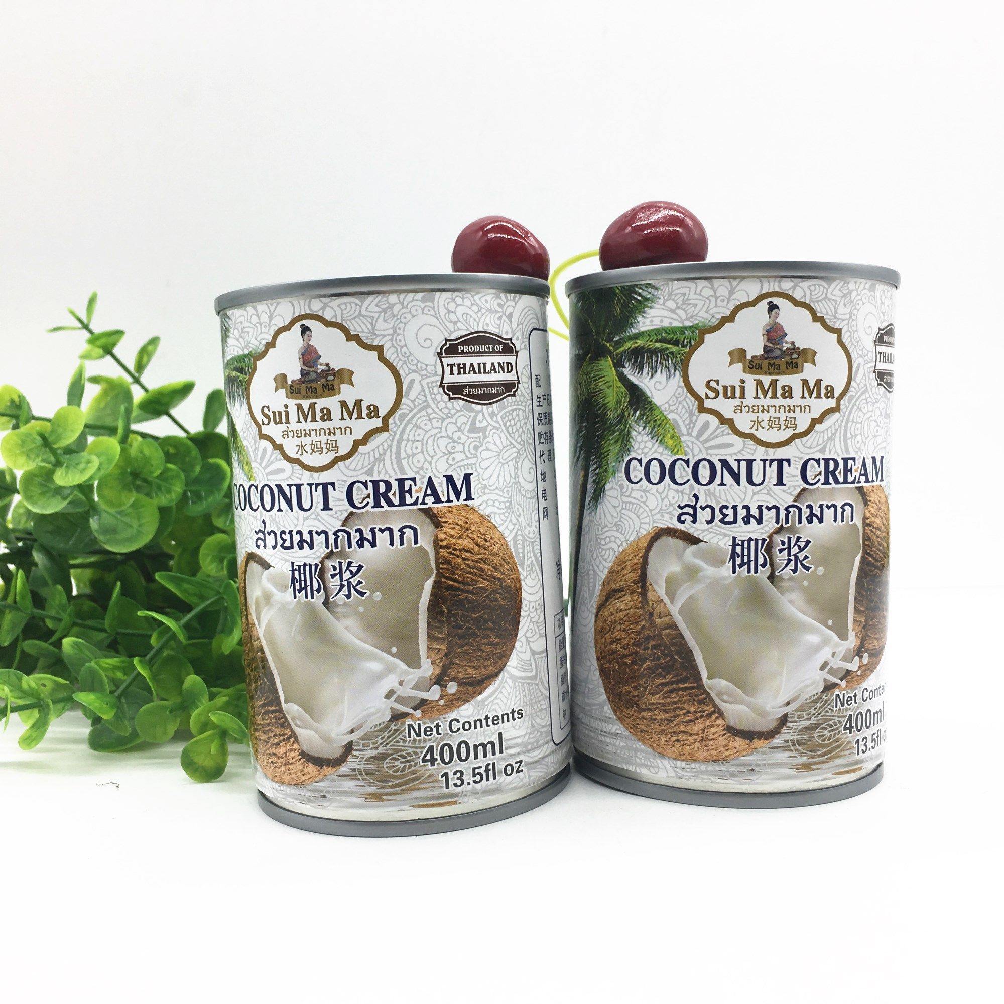 特价水妈妈椰浆_包邮 泰国进口水妈妈椰浆罐装椰浆400l x 2 冬阴功