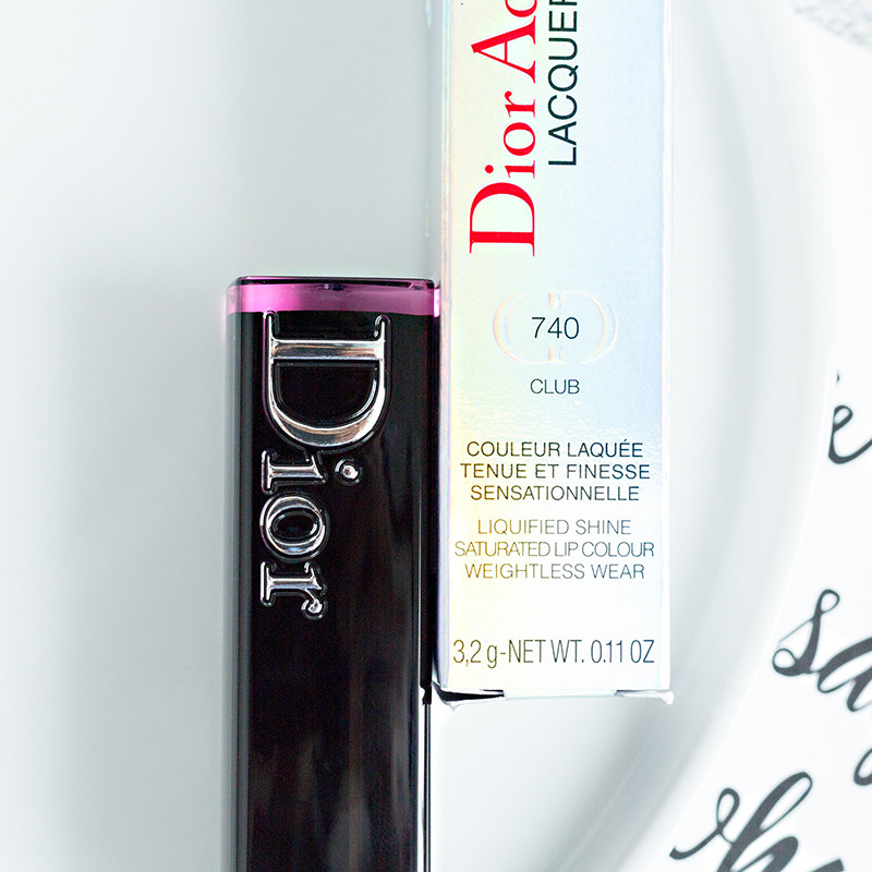 圆圆哒美妆店dior/迪奥 固体唇釉魅惑漆光釉唇膏口红740色3.2g