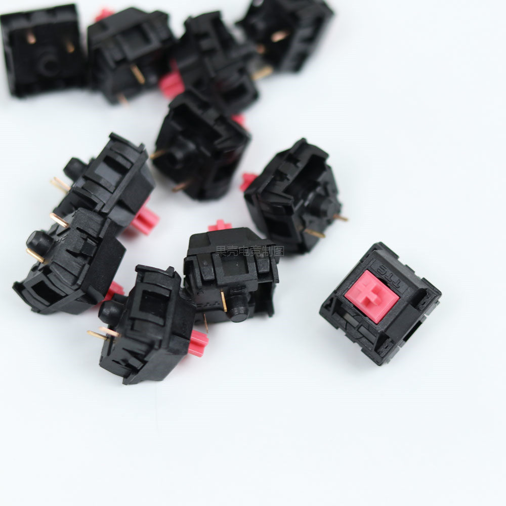 达尔优官方旗舰店机械键盘_ttc静音红轴 粉轴 茶轴silent red 机械