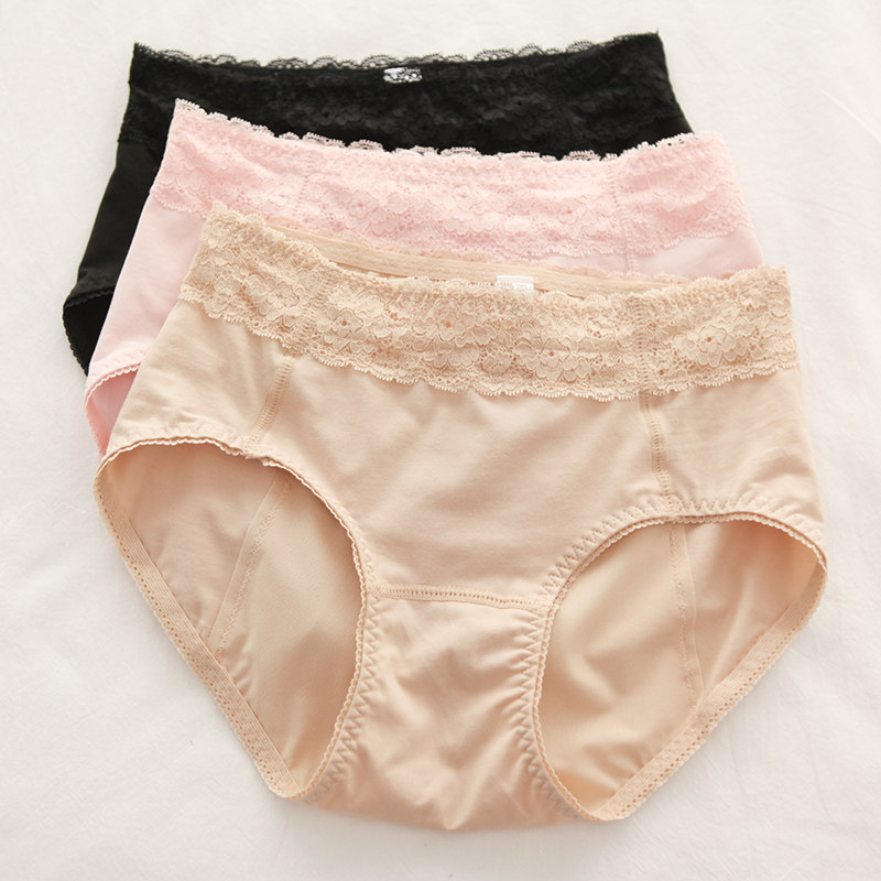 裤衩姨妈_中腰例假安全防漏生理期女士内裤棉月经期大姨妈裤头女生
