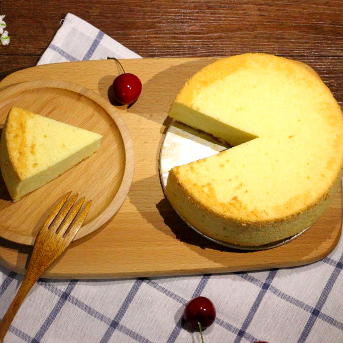 新手烘焙 戚风蛋糕原料套餐 自制海绵蛋糕 北海道戚风 可做5个8寸