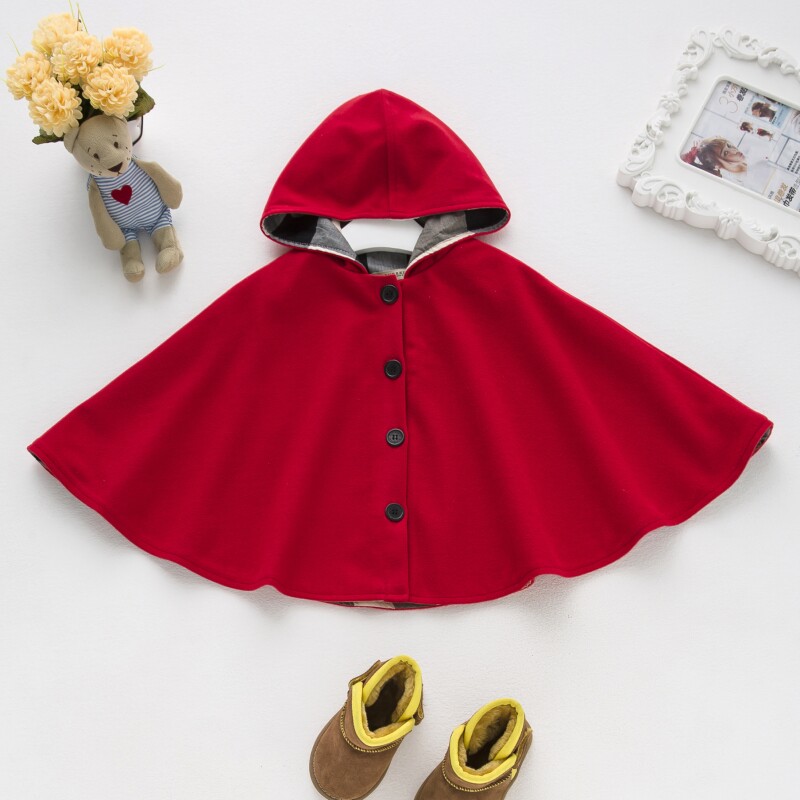 儿童披风斗篷秋冬外出