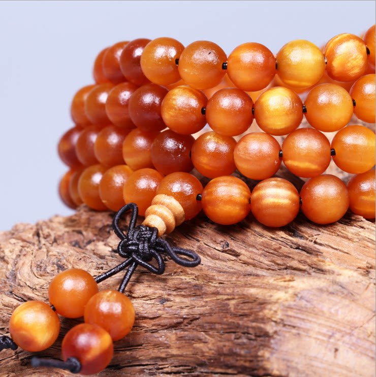 热销琥珀木手串
