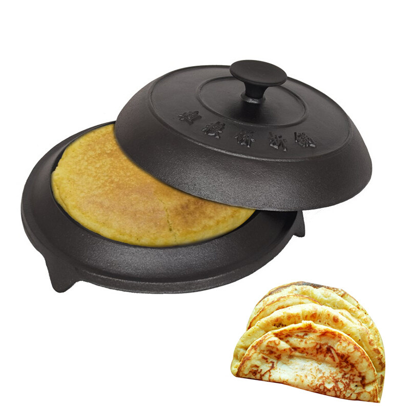 热销铸铁煎饼锅平底烙饼锅