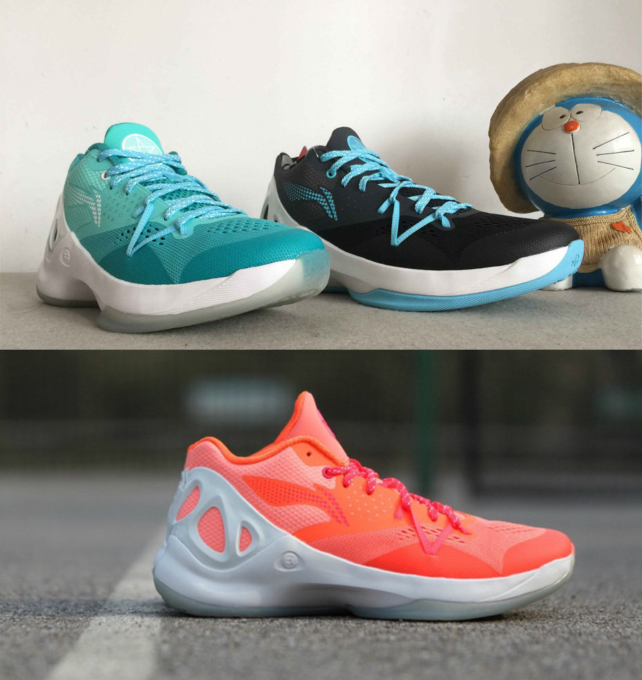 正品李宁音速5低帮耐磨实战专业篮球比赛鞋abam021现货促销包邮