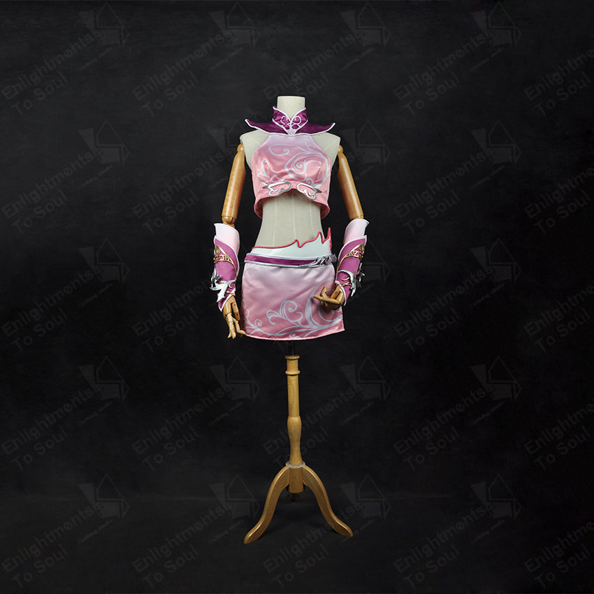 【灵启】天堂2女精灵粉色cosplay服装忠实还原量身定制