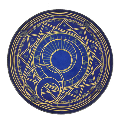 港虹ap百变小樱魔法阵地毯魔卡少女樱 宿舍寝室拍照试衣间圆形垫