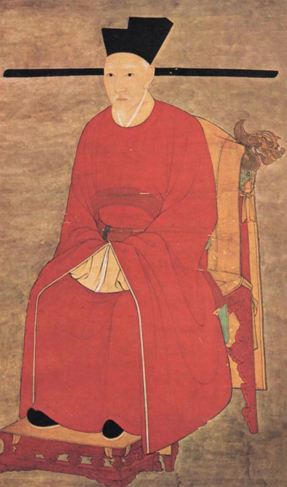 宋代皇帝画像 古代帝王画像 宋朝皇帝像 宋理宗赵昀像