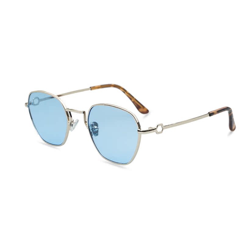 ins超火街拍眼镜链条 挂脖复古洛丽塔眼睛女网