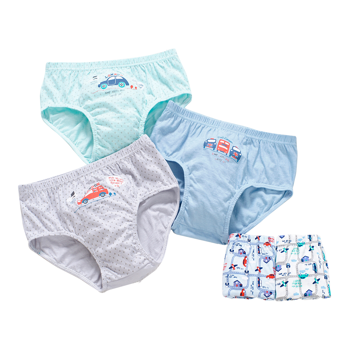 男童儿童内裤宝宝短裤小孩纯棉三角男宝宝三角裤全棉1-3-5-7-9岁