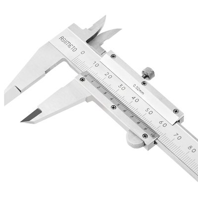德国安度asimeto 游标卡尺高精度线卡刻度尺0-150-200-300mm 0.02