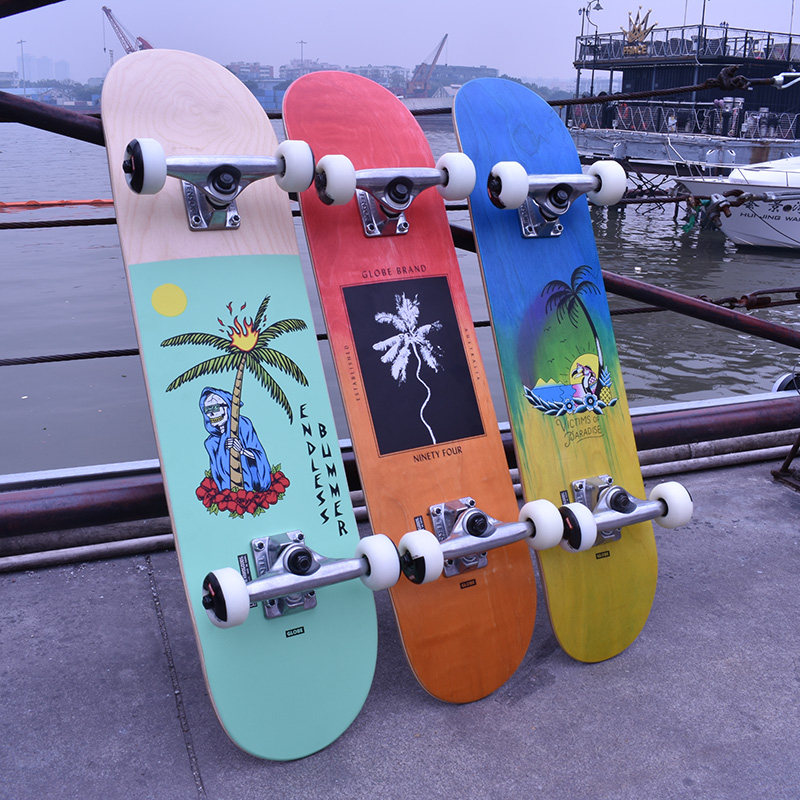 澳洲globe进口儿童双翘 初学者技巧滑板 四轮滑板礼物 儿童双翘板