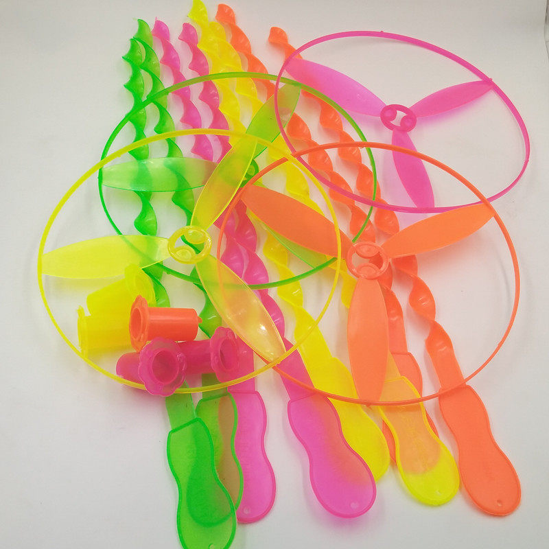 竹蜻蜓_大号飞天仙子 手推飞碟竹蜻蜓飞天玩具地摊货厂家货直销儿童