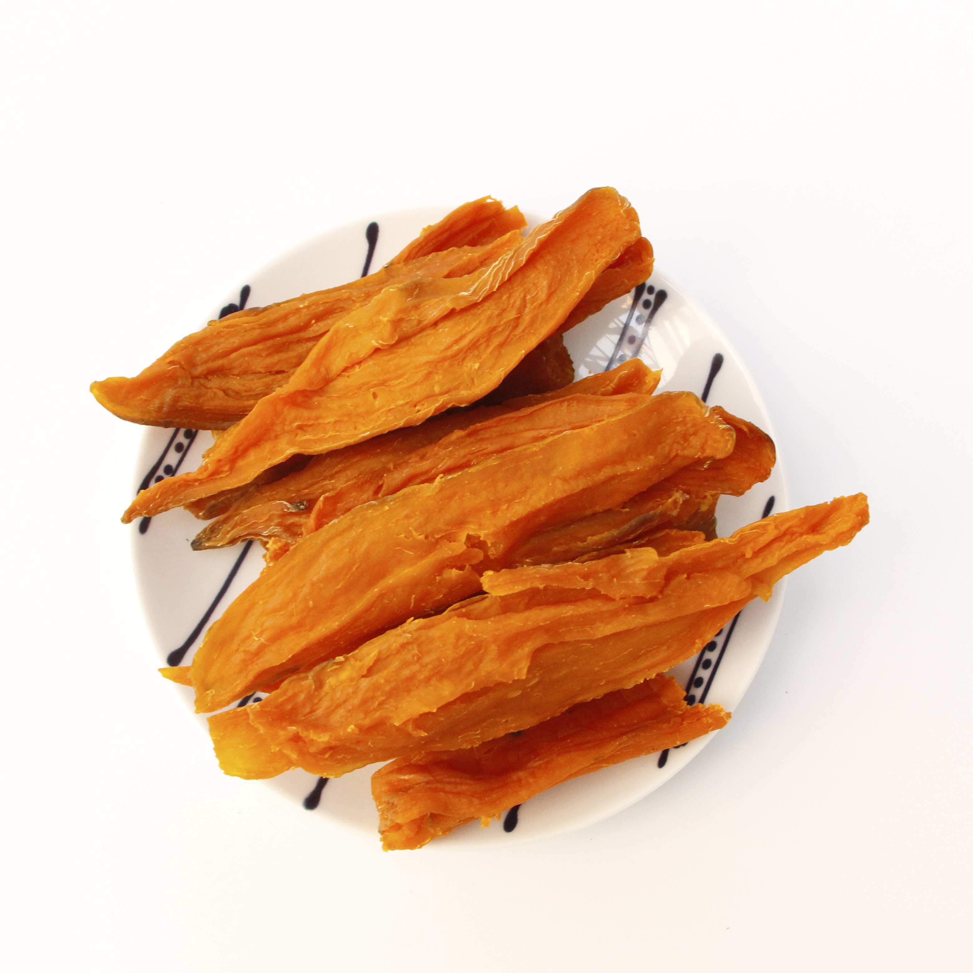 青草坞手工炭火烘制无糖番薯干地瓜干红薯干杭州临安特产250g*2袋