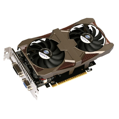 现货 精影 gtx750ti 2g显卡高频640sp台式独立游戏显卡秒 hd7850