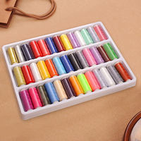 Full color set sewing box Full color Sewing repair line 39 color line