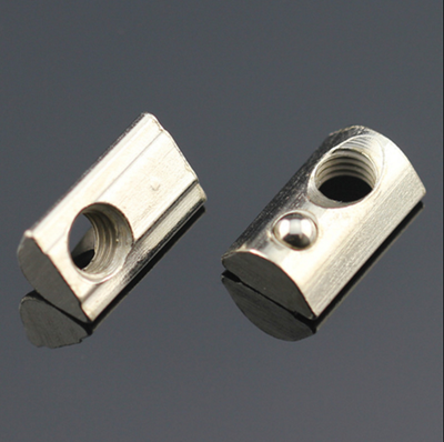 欧标铝型材连接弹片螺母弹珠螺母滑块20/30/40/45 m3/m4/m5/m6/m8