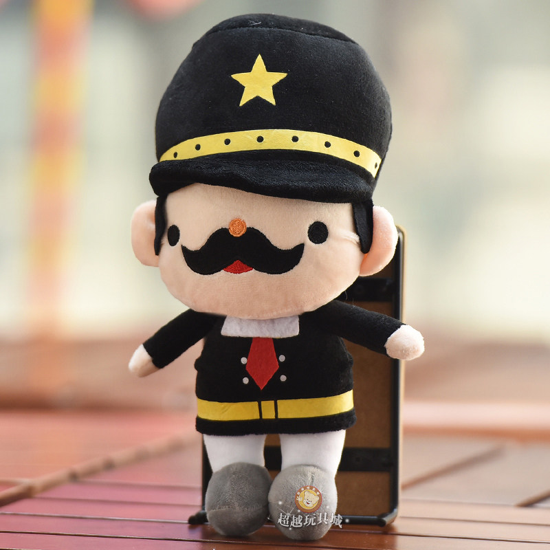 可爱英伦士兵布娃娃毛绒玩具小号玩偶 婚庆礼物抓机娃娃公仔批发