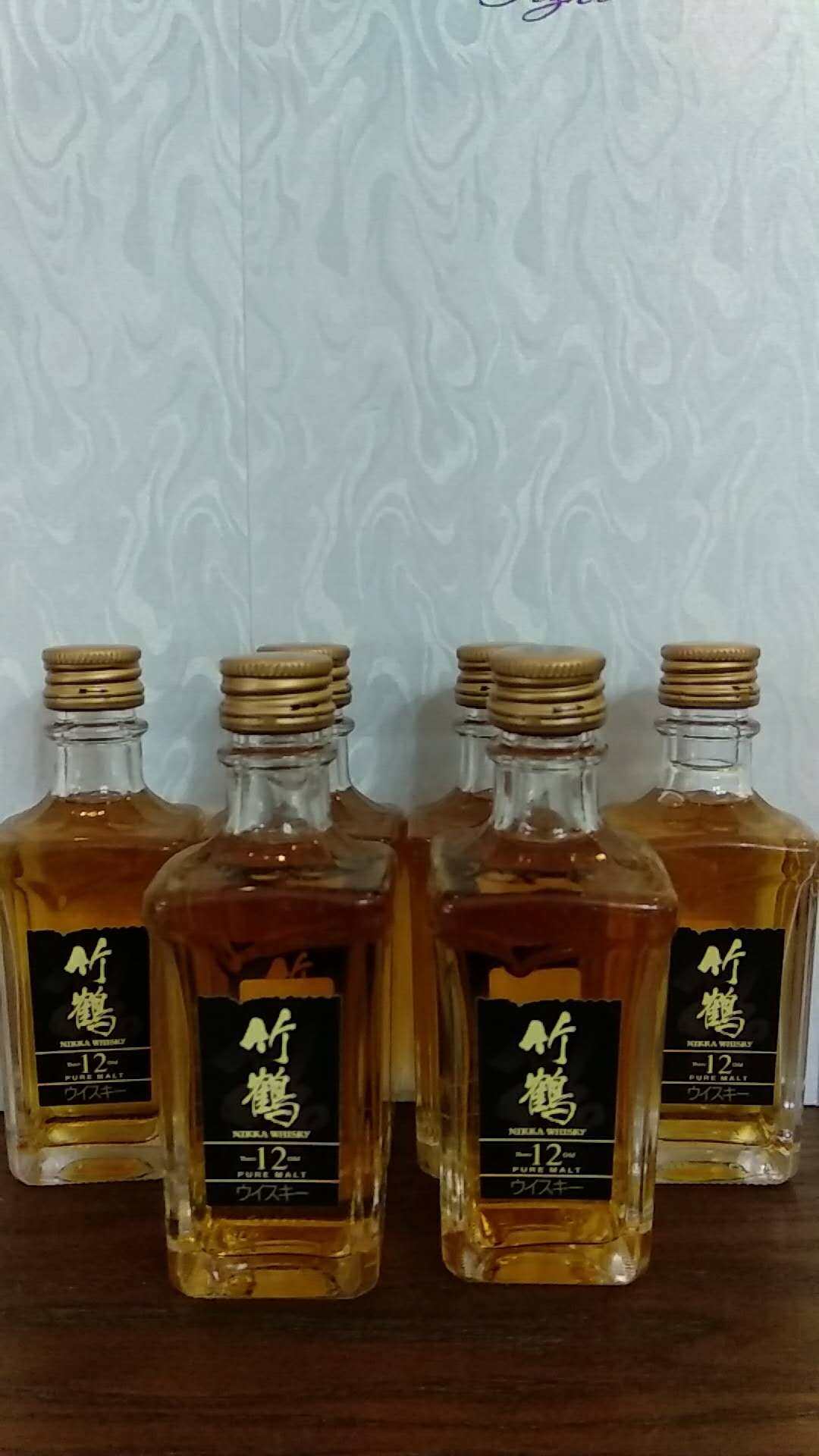 特价洋酒小酒版_洋酒酒版酒伴收藏 日本威士忌 竹鹤12年角瓶 50ml小酒