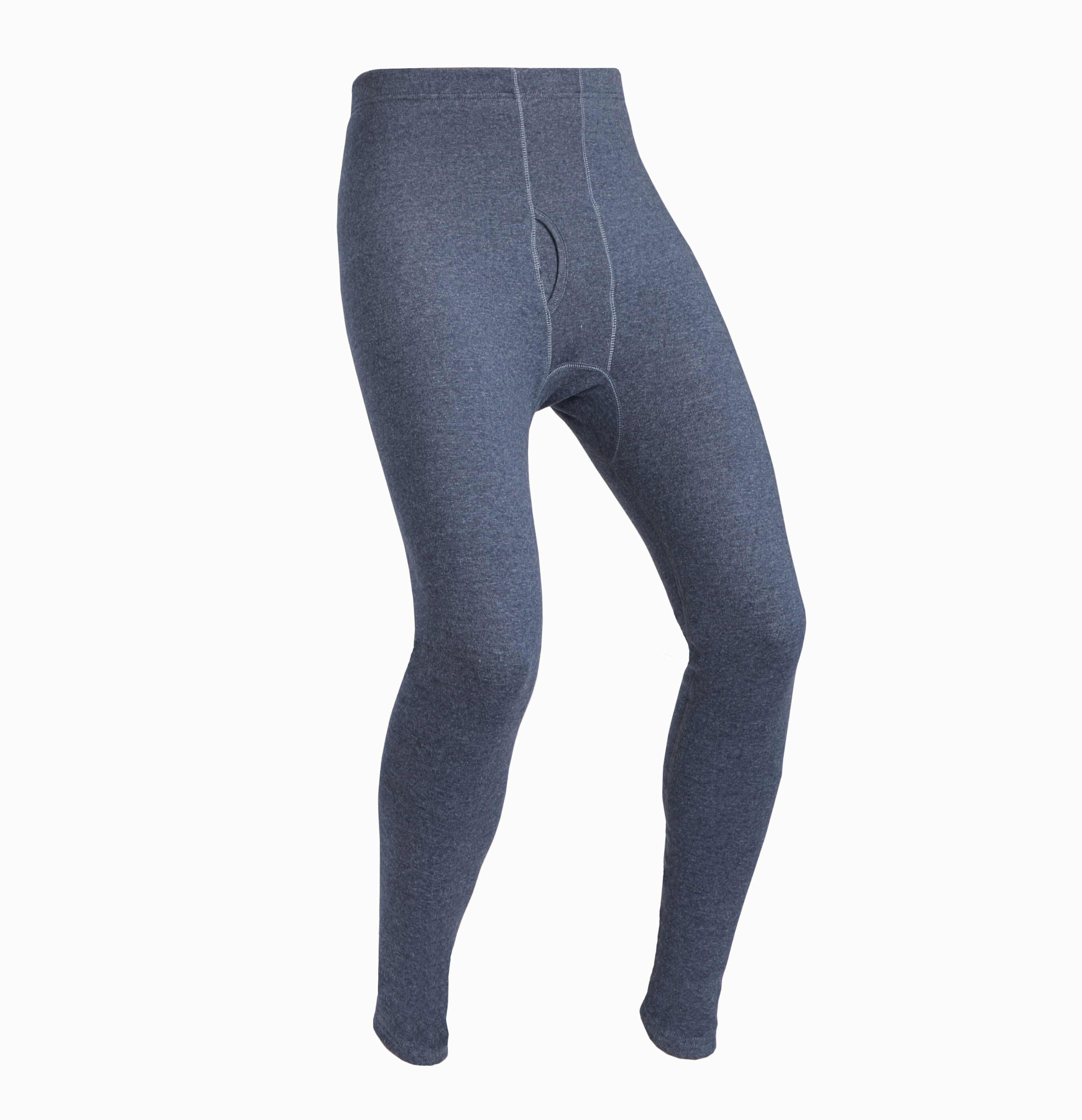 秋冬季羊毛磨毛加厚纯棉保暖秋裤男士单件加肥加大码男棉毛裤双层