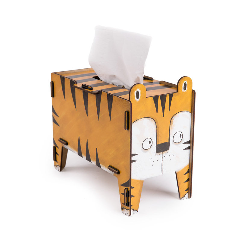 凹造型的纸巾盒,质感生活怎能少