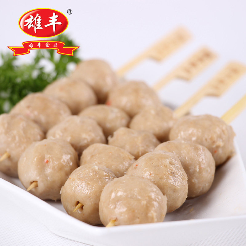 一折麻辣香锅的食材_雄丰关东煮猪肉丸食材肉丸子火锅麻辣烫烧烤串串