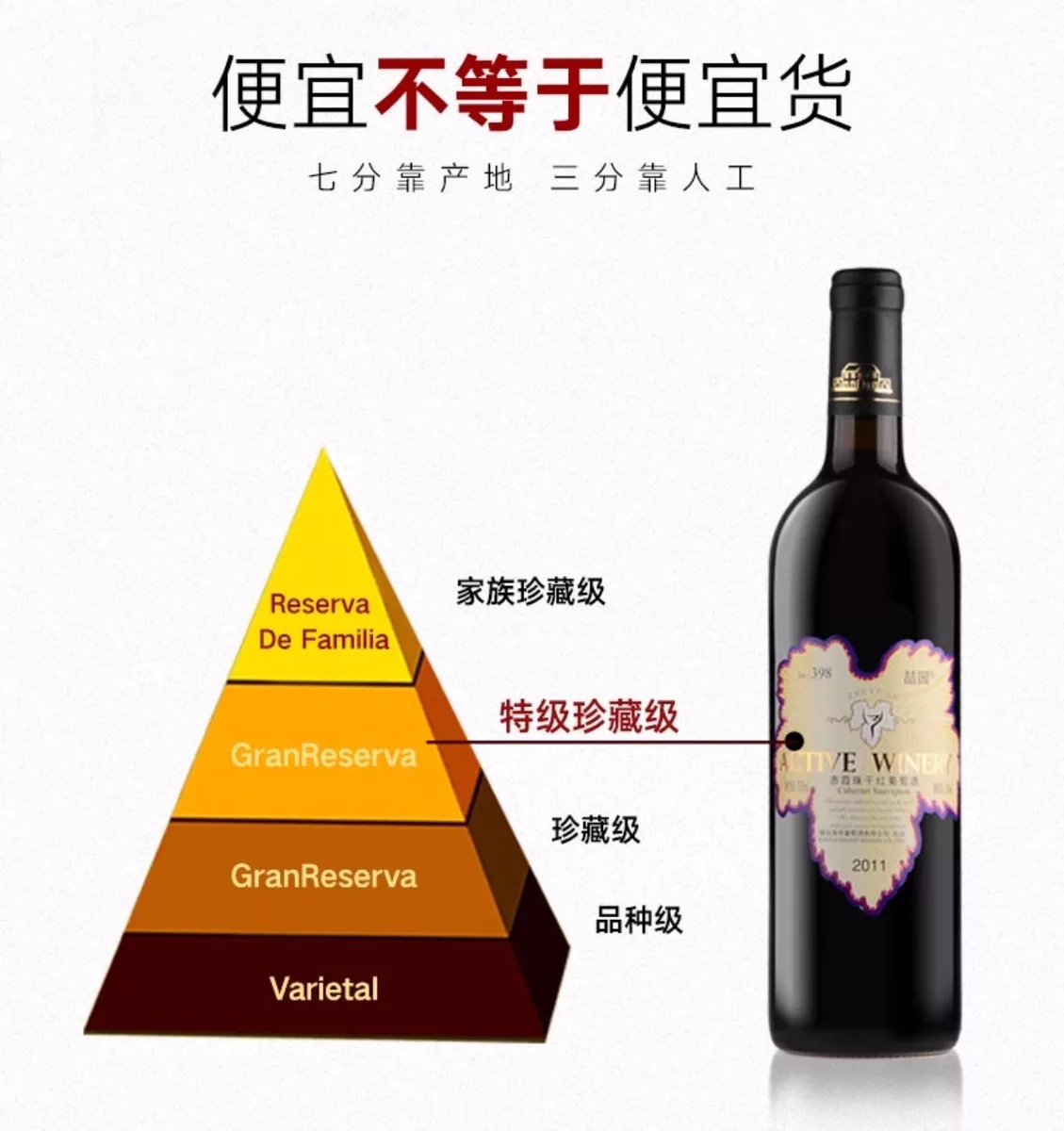 法国进口葡萄酒歌瑞斯赤霞珠干红葡萄酒12度 750ml包邮送红酒杯