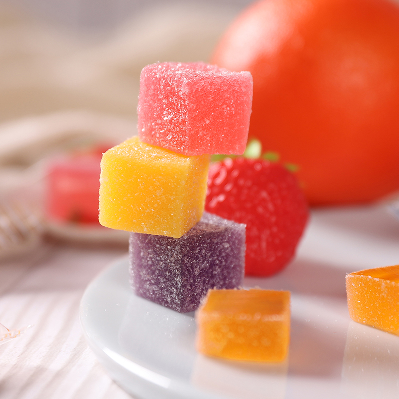 热销日本水果糖_日本进口零食川藤制菓什锦水果味糖果软糖橡皮糖喜糖