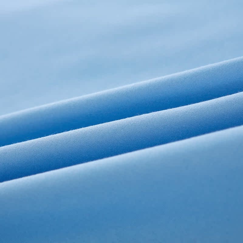 8米四件套床单 天蓝色1.5米被套1.2米单人床品2米