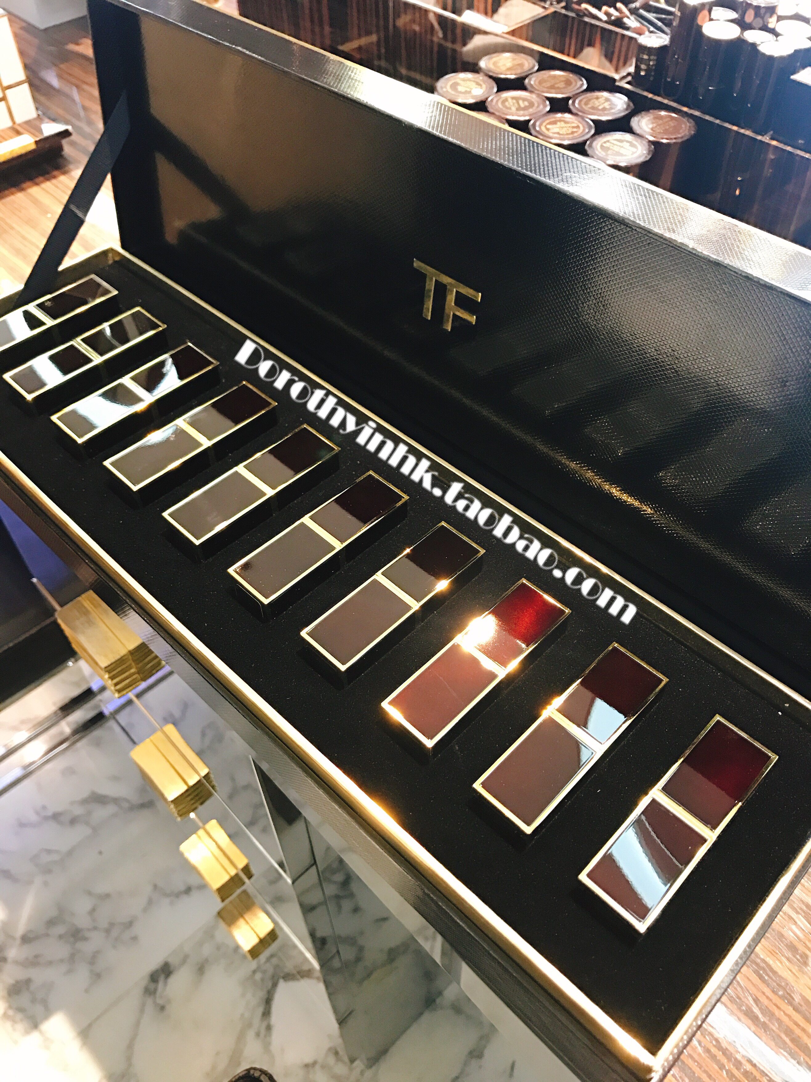 tf口红礼盒_tom ford/汤姆福特tf 黑管唇膏口红礼盒套装4支 10 20支