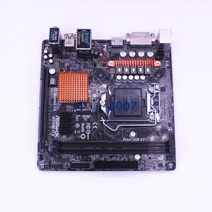 全新asrock/华擎科技 h110m-itx lga1151针 h110迷你itx 主板