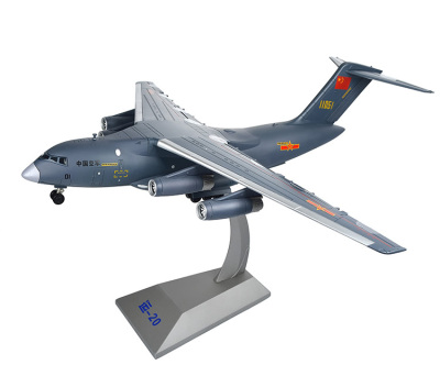运20飞机模型 合金静态运输机模型 军事航空大运模型正品包邮