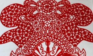 京剧脸谱手工剪纸 出国礼品 复古典戏曲窗花 中国特色工艺 木吒