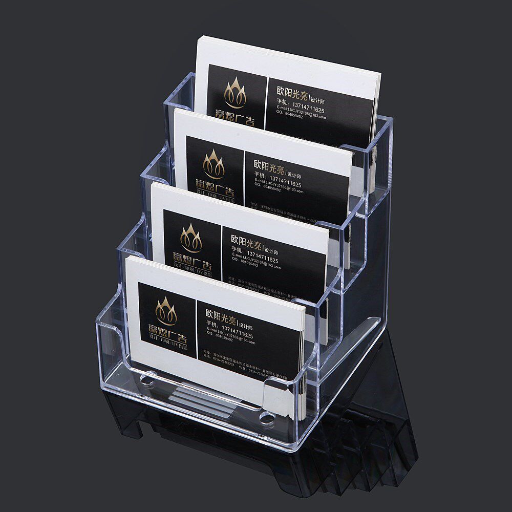 片收纳档展会请票赐箱名高特价包邮箱投箱意见名片箱名亚克力片盒