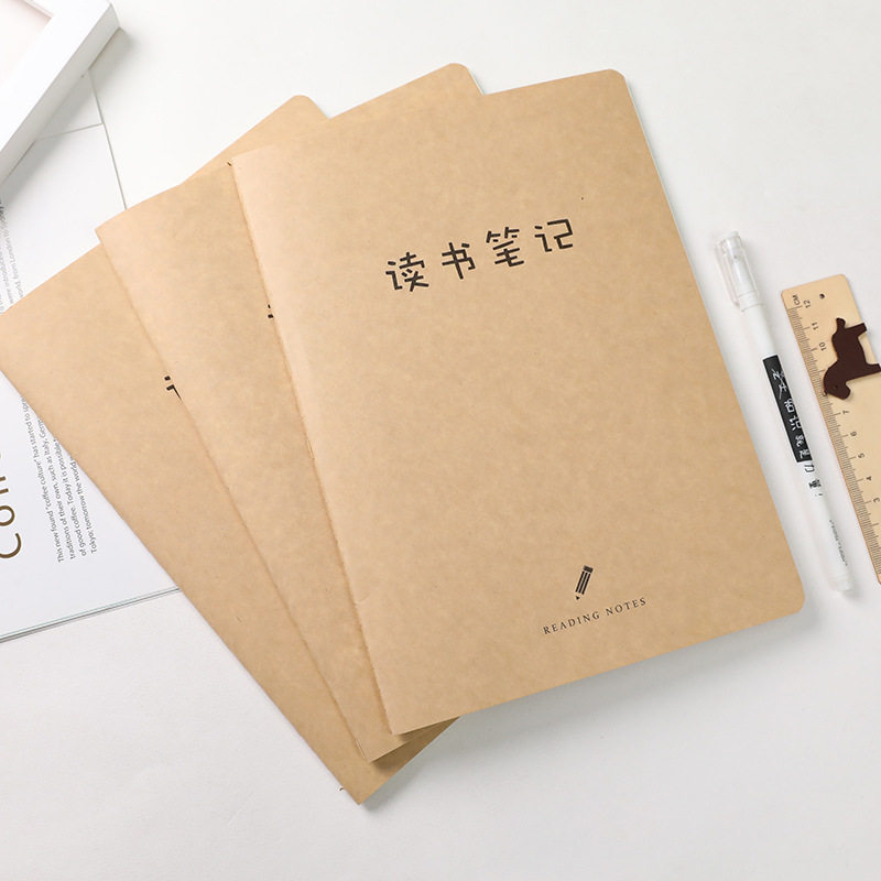 特价笔记本书_中小学生读书笔记本大号16k记60本书学校阅读摘抄本子