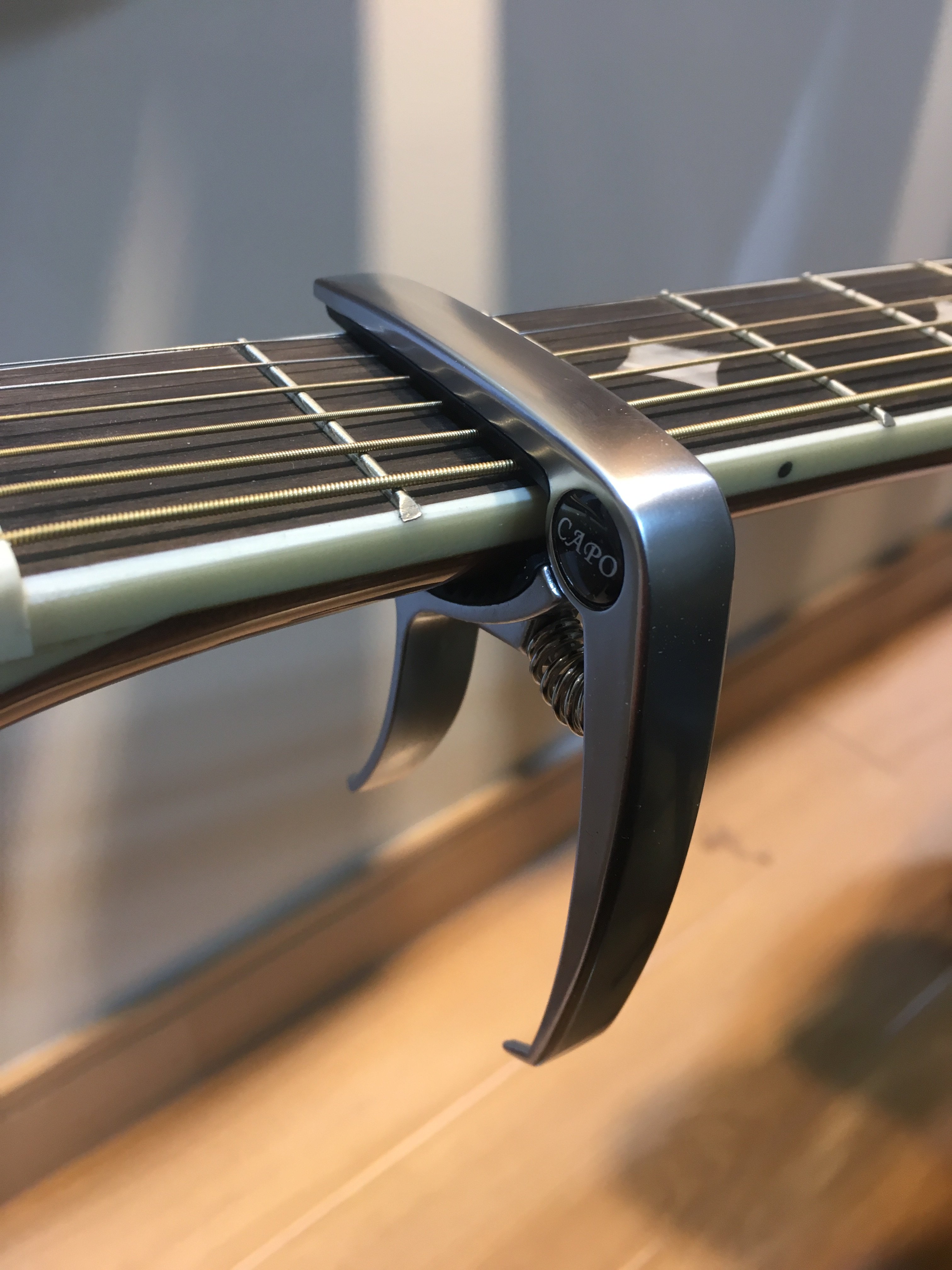 合金金属 民谣吉他夹子移调夹 木吉他两用变音夹 民谣吉他变调夹